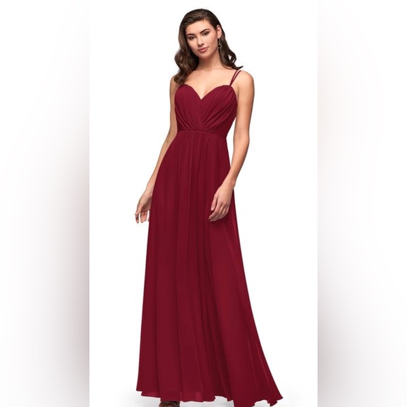 Azazie Bridesmaid Dress Cabernet - New with tags - Picture 6 of 9